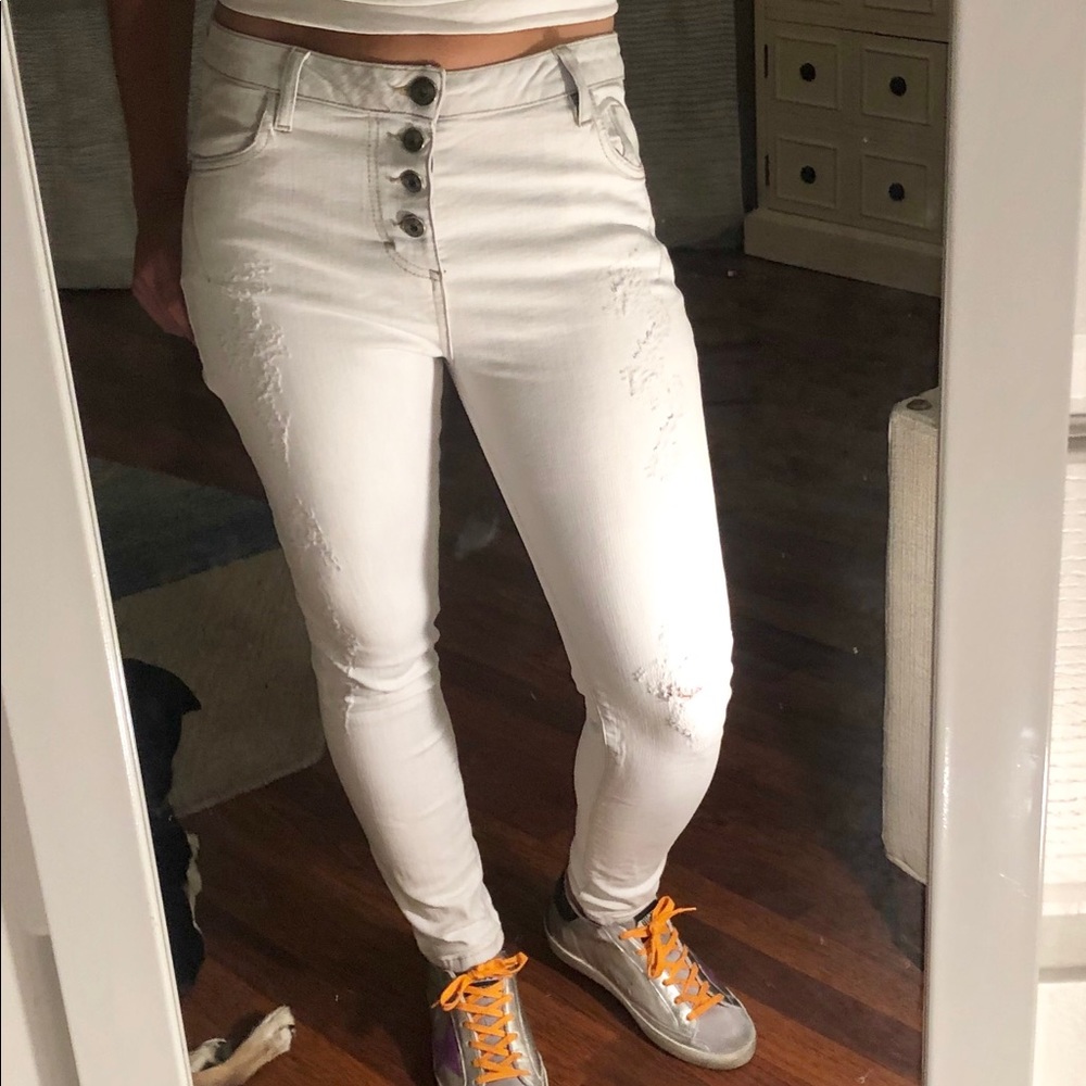 White Maryley Denim from Italy
